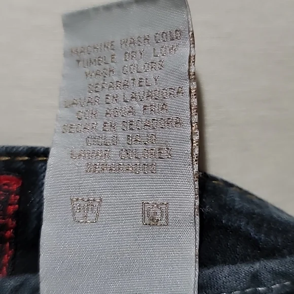 COPY - BABY PHAT BOOTCUT VINTAGE 90's HIP HOP Y2K DARK WASH DENIM BLUE JEANS JU… - Picture 9 of 16